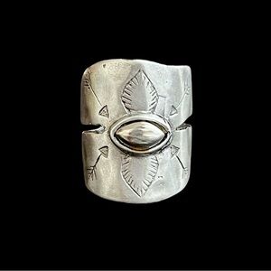 Pascale Monvoisin Paris handcrafted sterling silver 925 ring Size 6.5
